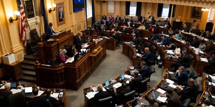The Virginia House of Delegates convene on March 9, 2024, at the Virginia State Capitol in Richmond, Virginia.