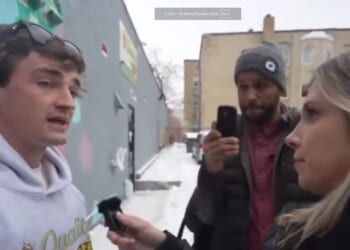 CNN's Whitney WIld interviews YouTube investigator Nick Shirley in Minnesota.