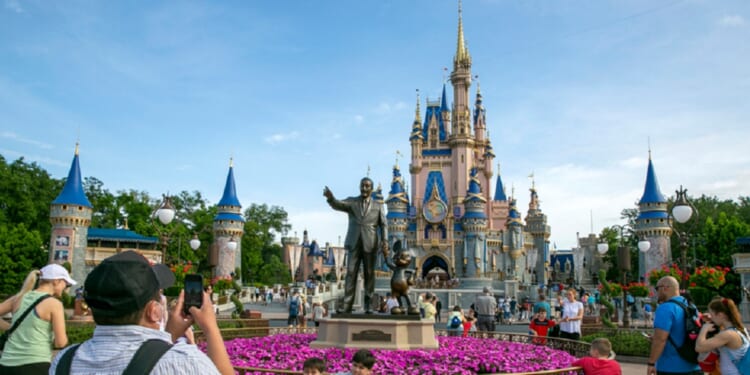 Disney's Magic Kingdom Park at Florida's Walt Disney World Resort is pictured in a 2022 file photo.