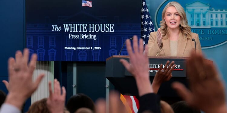 White House press secretary Karoline Leavitt called out a New York Times writer for a piece suggesting President Donald Trump is slowing down.