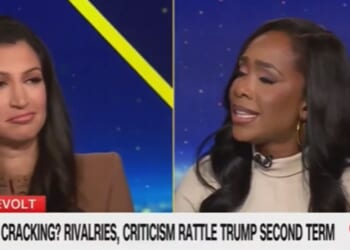 Katie Miller and Abby Phillip sparred on Nov. 28, 2025, about the labeling of conservatives as "white supremacists."