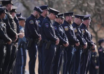 Firearm deaths among police officers fall to lowest level in a decade