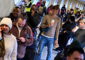 Snow and ice grounding flights, choking highways in parts of Europe