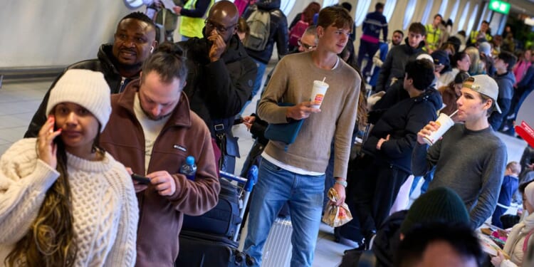 Snow and ice grounding flights, choking highways in parts of Europe