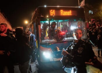 Benjamin Netanyahu tries to calm tensions after Israeli bus runs over and kills ultra-Orthodox teen