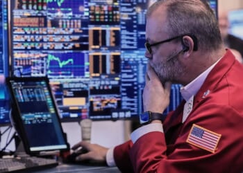 Most of Wall Street drifting as defense companies rocket higher