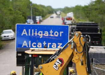 Officials withheld evidence on Florida's 'Alligator Alcatraz' funding, environmental groups say