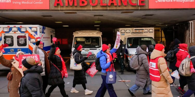 Nurses strike enters second day at major NYC hospitals