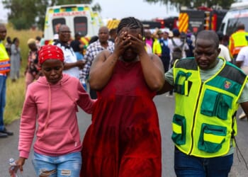 Death toll in South Africa school bus accident rises to 14 as the driver is charged with murder