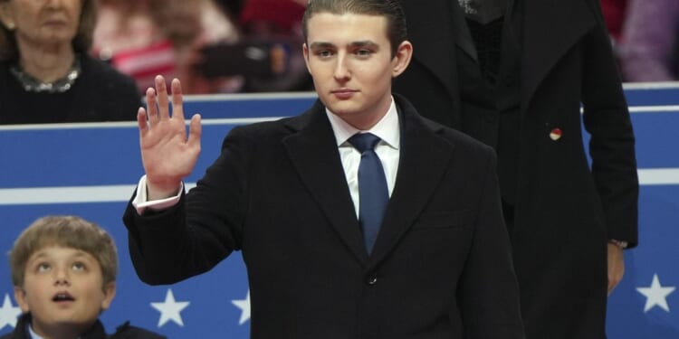 Barron Trump aids woman last year after witnessing assault by phone video, calling police