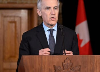 Mark Carney fires back at Trump after Davos speech