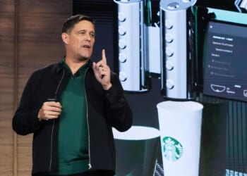 What about Starbucks? America is drinking more coffee but less of it from the iconic chain