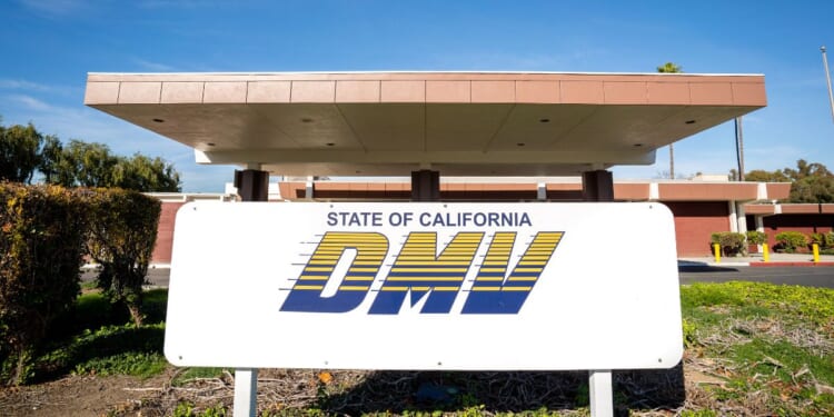 A DMV office in Fullerton, California, on Jan. 16, 2020.