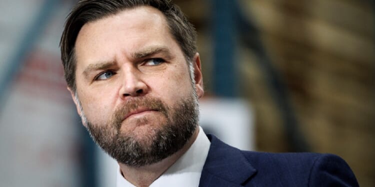 Vice President J.D. Vance, pictured in a December file photo, delevered a stern message Saturday to critics of the U.S. raid on Venezuela.