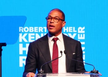 Don Lemon speaks onstage during the Robert F. Kennedy Human Rights' 2025 Ripple of Hope Gala at New York Hilton on Dec. 9, 2025, in New York City.