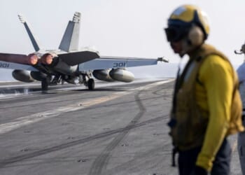 The U.S. military conducts coordinated airstrikes against Islamic State operatives in Somalia on Feb. 1, 2025.