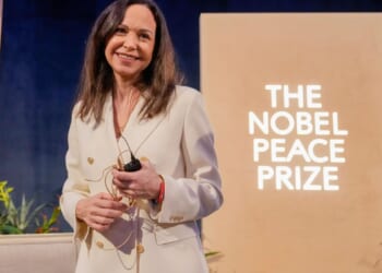 Venezuela's Maria Corina Machado expected to visit White House, may share Nobel Prize with Trump