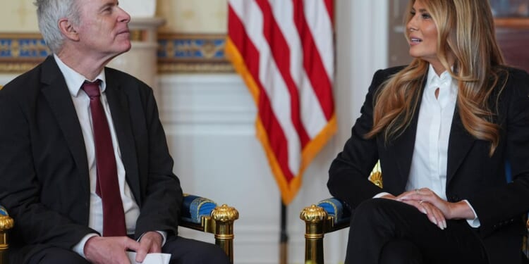 Melania Trump meets with freed American-Israeli hostage whose story she features in her new film