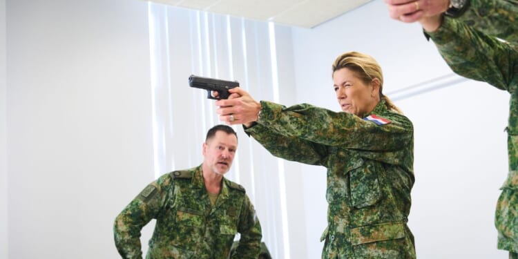 Queen Maxima starts training to become a Dutch army reservist