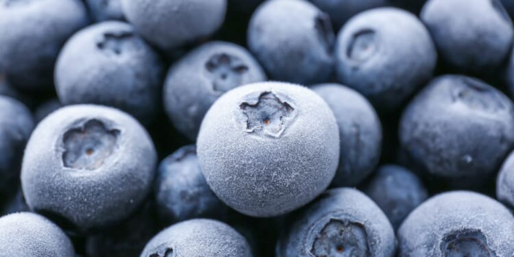 Major recall of frozen blueberries due to listeria contamination