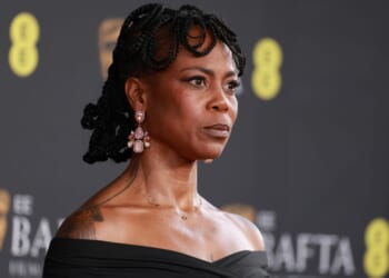 "Of course we were offended ... but our frequency, our spiritual vibration is tuned to a higher level than what happened," production designer Hannah Beachler said of the racist outbursts at the 2026 EE BAFTA Film Awards, held Sunday in London, England.