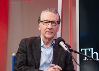 Bill Maher visits The Megyn Kelly Show at the SiriusXM Studios on May 20, 2024, in New York City.