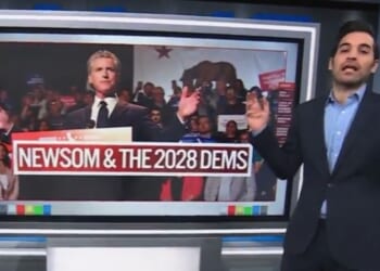 CNN statistician Harry Enten said voter interest in Gavin Newsom has cooled, as evidenced by a drop of 63 percent in Google searches on his name since August.