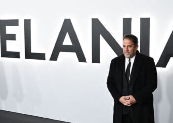 Director Brett Ratner attends the world premiere of "Melania" Thursday in Washington, D.C.