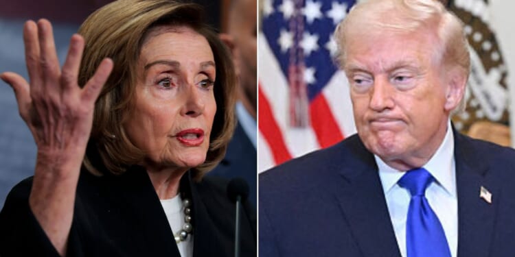 Rep. Nancy Pelosi, a California Democrat, told an interviewer that Donald Trump is the only un-patriotic president the U.S. has ever had.