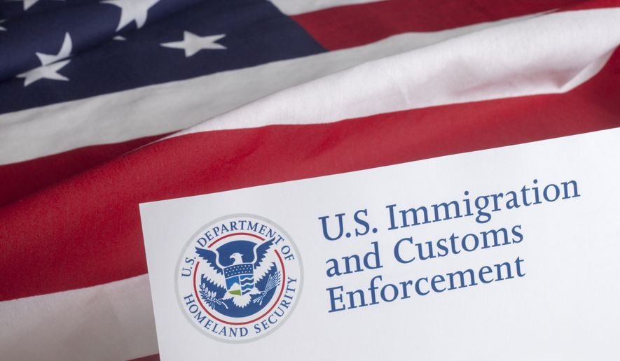 U.S. Immigration and Customs Enforcement. File photo credit: danielfela via Shutterstock.