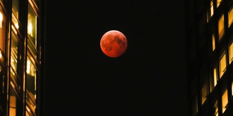 Lunar eclipse expected to create a blood moon early Tuesday