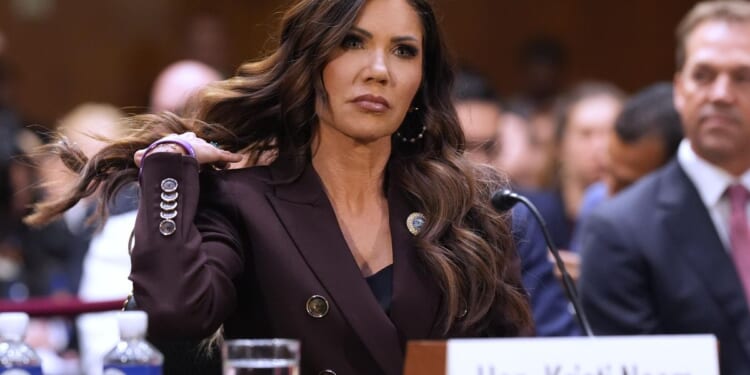 Kristi Noem, Homeland Security chief, says nonjudicial warrants used 28 times to enter homes