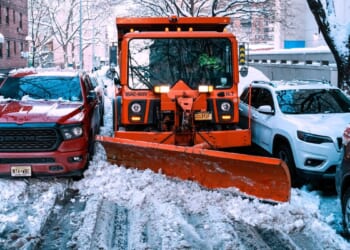 High-tech snowplows and AI help cities clean up from big storms