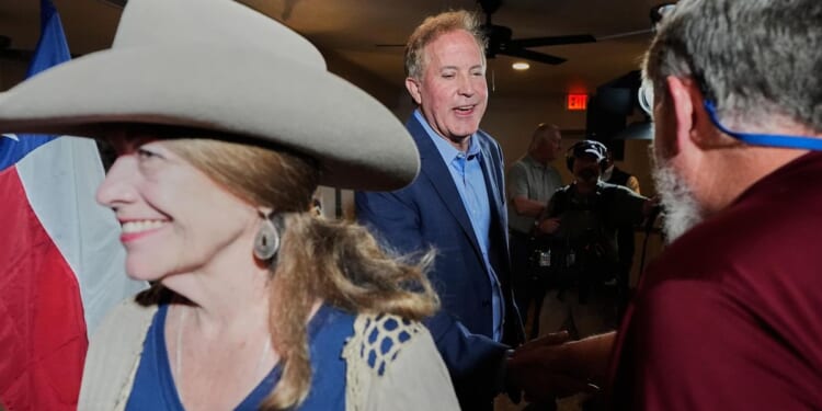 Ken Paxton and John Cornyn advance to runoff in Texas Republican Senate primary