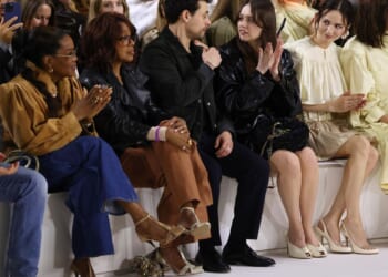 From Oprah to Olivia Rodrigo, stars line up for Chloe’s bohemian Paris runway