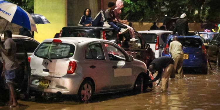 23 dead, flights disrupted and military deployed after heavy rains pound Kenya’s capital overnight