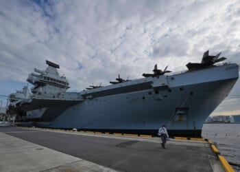 U.K. aircraft carrier deployment to Middle East would need help due to warship shortage: Report