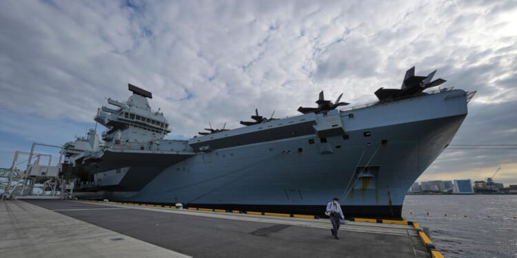 U.K. aircraft carrier deployment to Middle East would need help due to warship shortage: Report