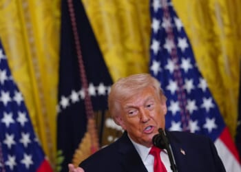 Trump says Iran war is moving along ‘very well’