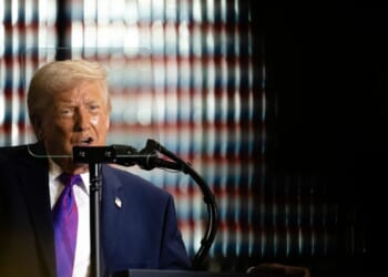 Trump says U.S. firepower is decimating ‘deranged scumbags’ in Iran