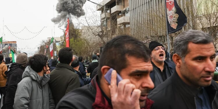 Blast rocks Tehran after Israel threatened to target area of government-organized rally