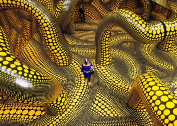 German museum celebrates famed Japanese artist Kusama in vast new exhibit