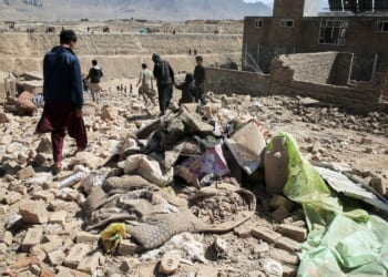 Pakistan’s president says Afghan Taliban forces crossed a ‘red line’ with drone attacks on civilians