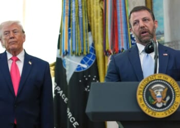 Trump swears in Markwayne Mullin as Homeland Security secretary