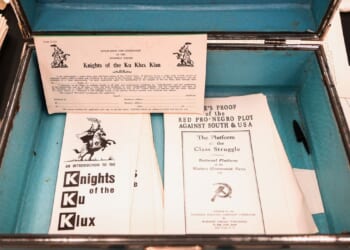 The Mississippi Department of Public Safety uncovers rare KKK artifacts in one of its offices
