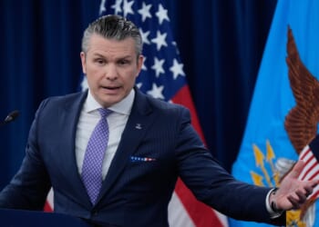 Pete Hegseth, defense secretary, says he visited troops Saturday who were taking part in Iran war