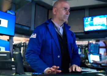 Wall Street jolts higher and recovers some of its wartime losses