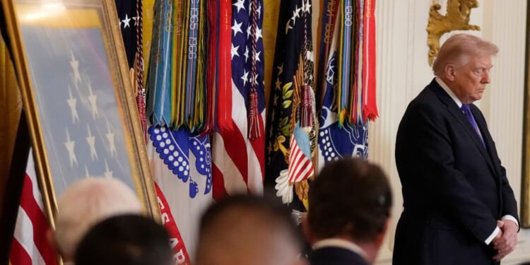 Donald Trump awards Medal of Honor to 3 U.S. Army service members in a White House ceremony