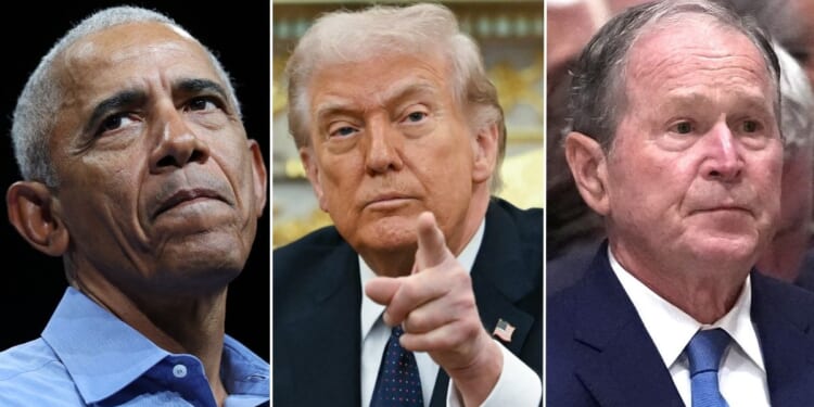 Recent polling suggests support from President Donald Trump is higher than it was for George W. Bush and Barack Obama at the same point in their presidencies.
