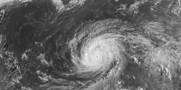 Monster typhoon in the Pacific Ocean is bearing down on group of remote U.S. islands